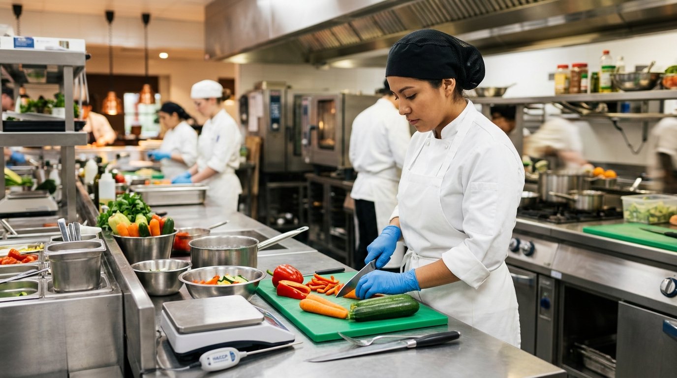 Operaciones de Cocina y Manipulación de Alimentos
