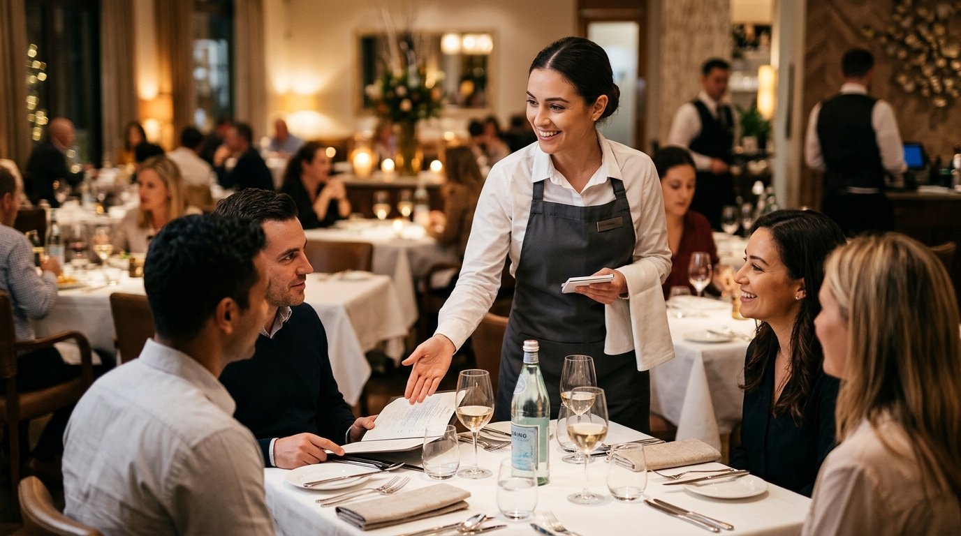 Servicio de Restaurante y Atención en Mesa